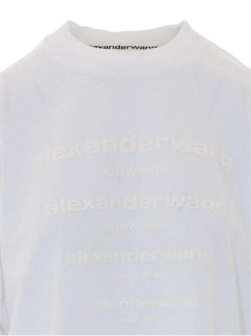 T-shirt con logo ALEXANDER WANG | UCC3261924120